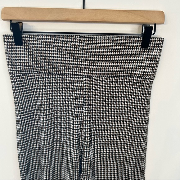 Lou & Grey for LOFT Black, Brown Houndstooth Mock Neck Top & Ponte Leggings Sz M - Picture 11 of 14